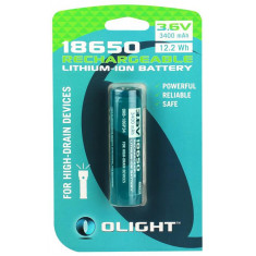 Аккумуляторная батарея Olight. 18650 3.6V 3400 mAh