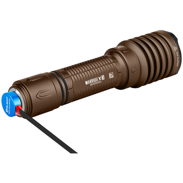 Ліхтар Olight Warrior X 3. Desert tan