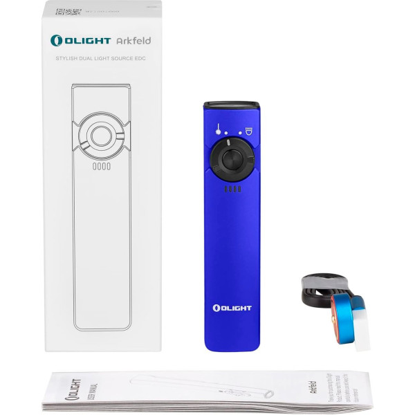 Ліхтар Olight Arkfeld. Blue