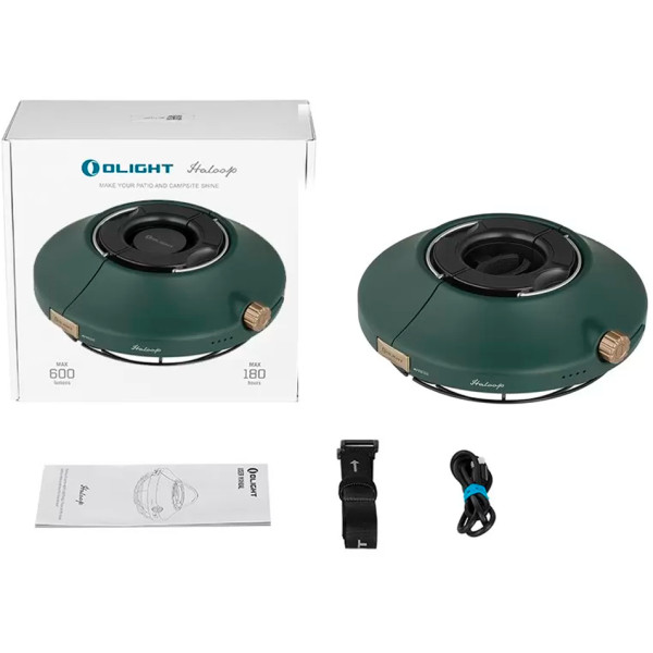 Фонарь Olight Haloop. Forest green