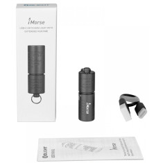 Фонарь-брелок Olight IMorse. Gunmetal grey