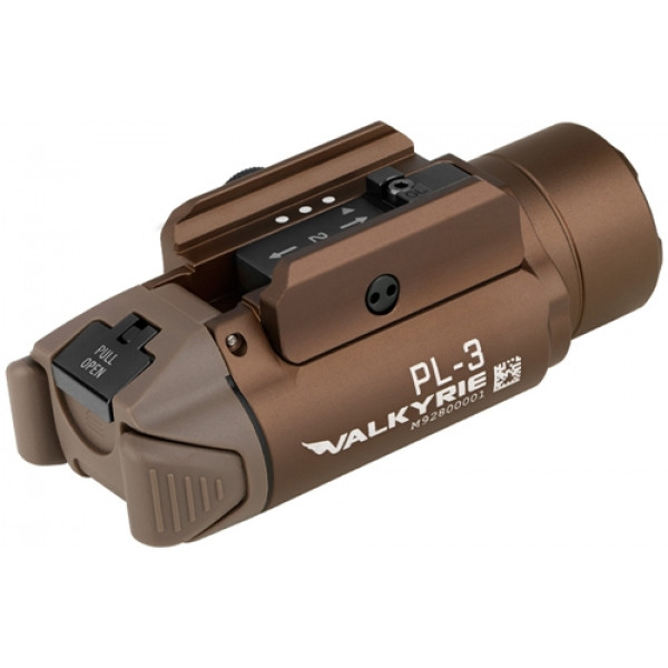 Ліхтар Olight PL-3 Valkyrie. Desert Tan