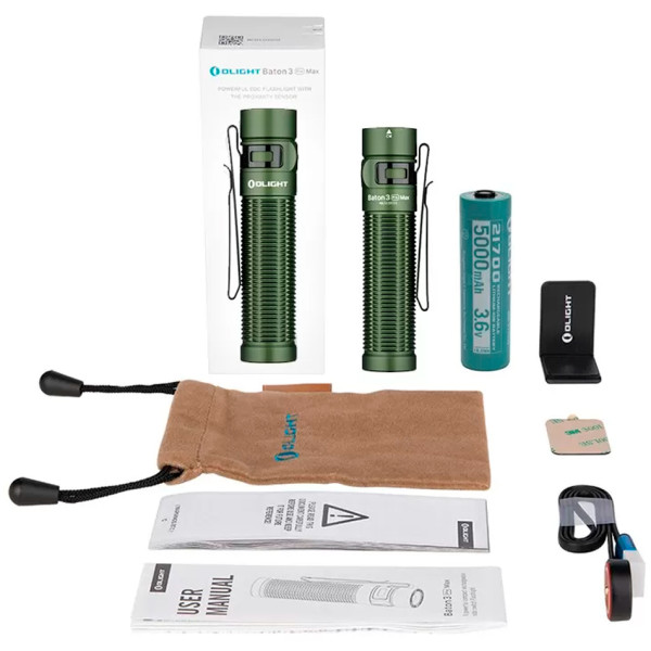 Фонарь Olight Baton 3 Pro Max. OD Green