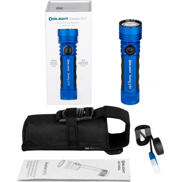 Ліхтар Olight Seeker 3 Pro. Blue