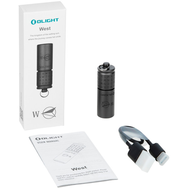 Ліхтар-брелок Olight I1R2 PRO West Black