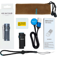 Фонарь Olight S1R Baton II Black