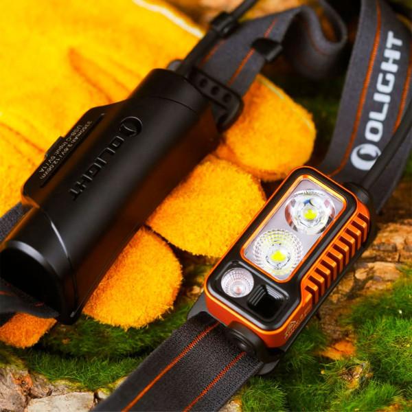 Фонарь налобный Olight Array 2 Pro. Orange