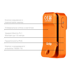 Фонарь Olight Oclip Orange