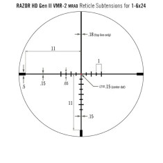 Прицел Vortex Viper PST Gen II 1-6x24 сетка VMR-2 (MRAD)