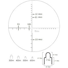 Монокуляр Vortex SOLO® R/T 8х36 с дальномерной сеткой MRAD Монокуляр Vortex SOLO® R/T 8х36 с дальномерной сеткой MRAD
