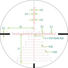 Прицел оптический Vortex Strike Eagle 3-18x44 FFP сетка EBR-7C c подсветкой Прицел оптический Vortex Strike Eagle 3-18x44 FFP сетка EBR-7C c подсветкой