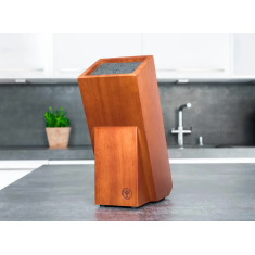 Подставка для ножей Boker Knife Block Gusto Wood. Цвет - brown Подставка для ножей Boker Knife Block Gusto Wood. Цвет - brown