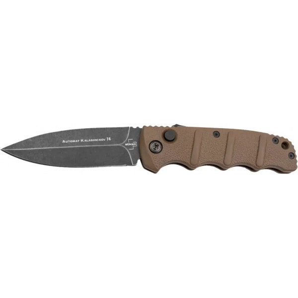 Нож Boker Plus AKS-74 Brown Dagger Smokewash