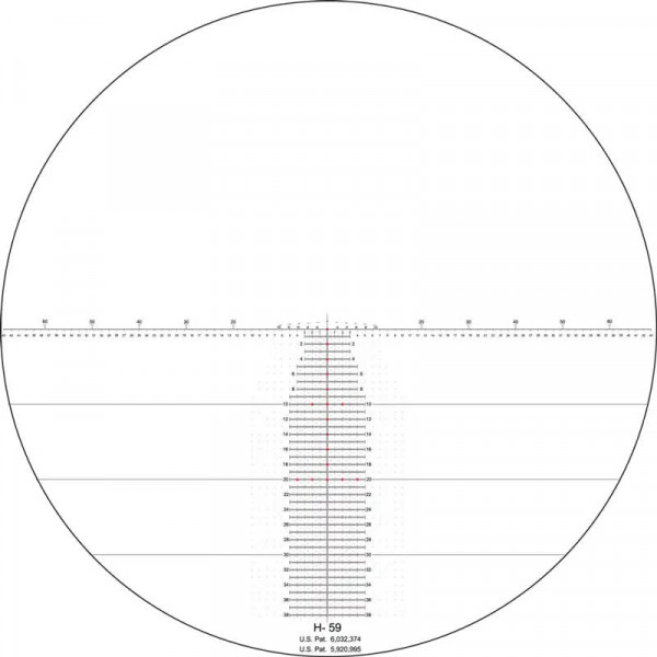 Прицел Nightforce ATACR 5-25x56 F1 ZeroS Dig PTL. Сетка H59 с подсветкой