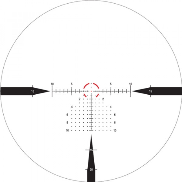 Прицел Nightforce NX8 1-8x24 F1 ZeroS 0.2Mil сетка FC-DMX с подсветкой