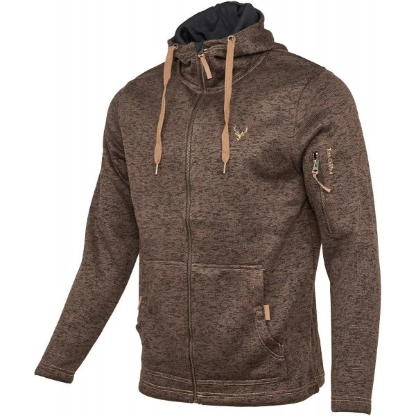 Куртка Orbis Textil Herrenjacke Strick-Fleece 418000-69. XL. Темно коричневий