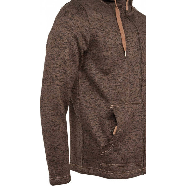 Куртка Orbis Textil Herrenjacke Strick-Fleece 418000-69. 2XL. Темно коричневий