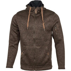 Куртка Orbis Textil Herrenjacke Strick-Fleece 418000-69. 4XL. Темно коричневий Куртка Orbis Textil Herrenjacke Strick-Fleece 418000-69. 4XL. Темно коричневий