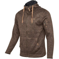 Куртка Orbis Textil Herrenjacke Strick-Fleece 418000-69. 4XL. Темно коричневий Куртка Orbis Textil Herrenjacke Strick-Fleece 418000-69. 4XL. Темно коричневий