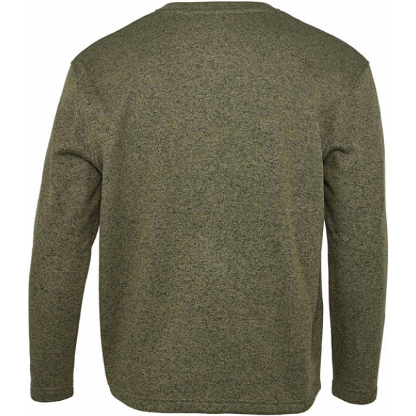 Пуловер Orbis Textil Herrenpullover Strick-Fleece. L. Оливковий