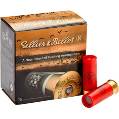 Патрон Sellier & Bellot PLASTIK кал. 12/67,5 дріб №3 (3,50 мм) навішування 32 г Felt