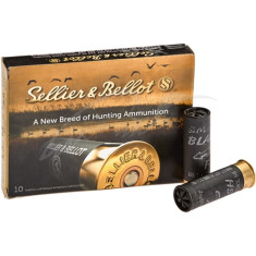 Патрон Sellier & Bellot BLACK FLASH кал. 16/67,5 дріб № 1 (4,00 мм) навішування 32 г Felt