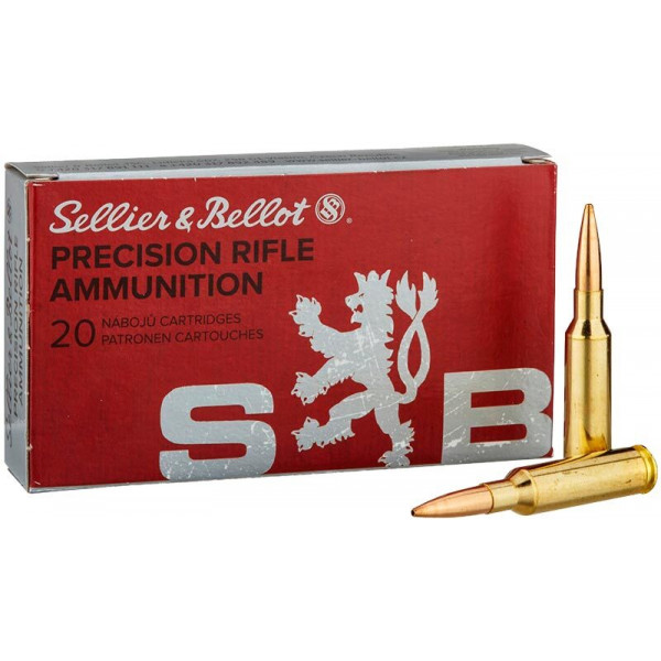 Патрон Sellier & Bellot OTM (HPBT) кал. 6.5 Creedmoor куля HPBT маса 9.2 г/142 гран. Поч. швидкість 800 м/с