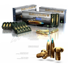 Патрон Sellier & Bellot кал. 30-06 Springfield куля TXRG Blue маса 11.7 г/180 гран. Поч швидкість 809 м/с