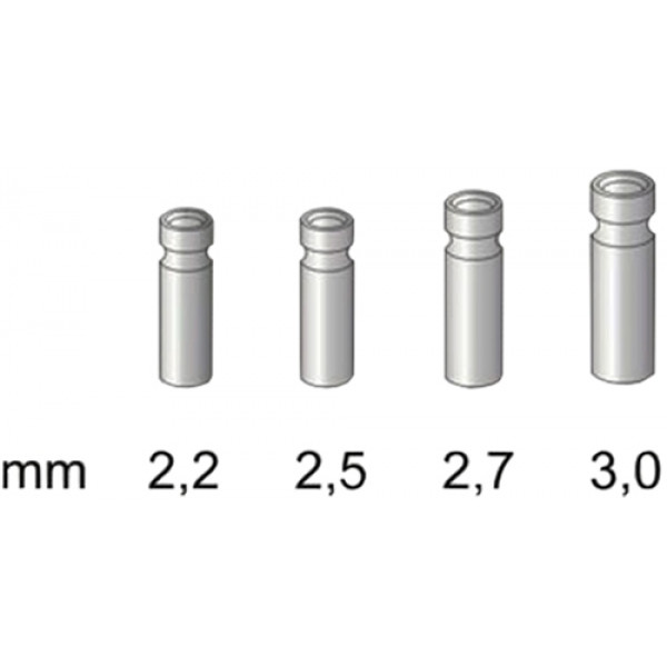 Втулка для резинки Stonfo 4 Metal Tip Guides 2.2мм