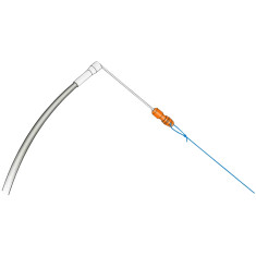 Конектор для гумки Stonfo 292 Super Zero Elastic Connector max 1.0mm