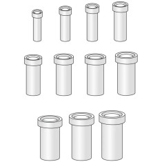 Втулка для резинки Stonfo 368 Internal PTFE Tip Bushes 2.6mm
