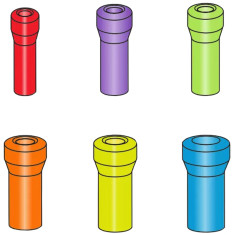 Втулка для резинки Stonfo 394 Colored PTFE Tip Bush 1.5mm