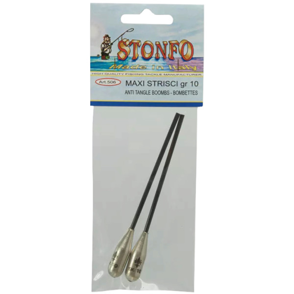 Бомбарда Stonfo 258-1 Anti Tangle Bombs 25.0g (1 шт/уп) Бомбарда Stonfo 258-1 Anti Tangle Bombs 25.0g (1 шт/уп)