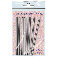 Трубка термозбіжна Stonfo 300 Shrink Tubing 6.4мм ц:чорний