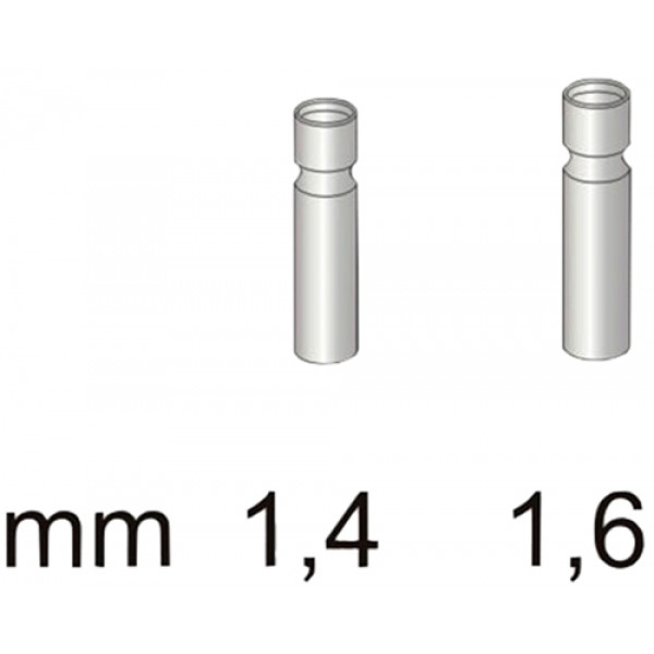 Втулка для гумки Stonfo 3-1 Metal Tip Guides 1.4mm
