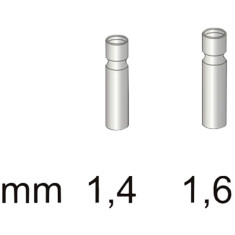 Втулка для резинки Stonfo 3-1 Metal Tip Guides 1.6mm