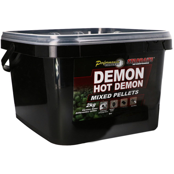 Пелети Starbaits Demon Hot Demon Mix 4-6mm 2kg
