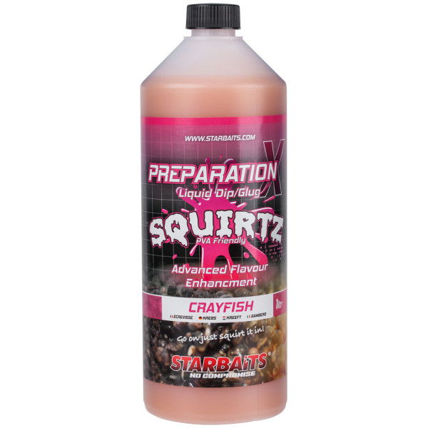 Ліквід Starbaits Prep X Squirtz Crayfish 1L