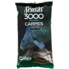 Прикормка Sensas 3000 Carp Noire 1kg