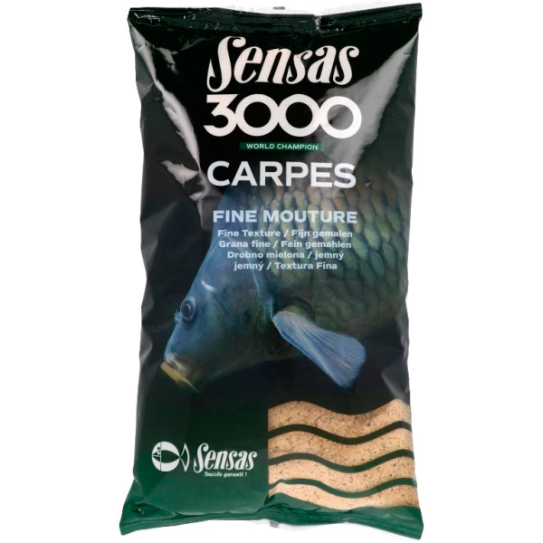 Прикормка Sensas 3000 Carp Fine Particles 1kg