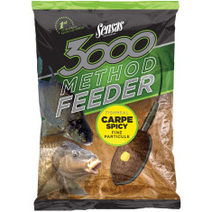 Прикормка Sensas 3000 Method Carp Spicy 1kg