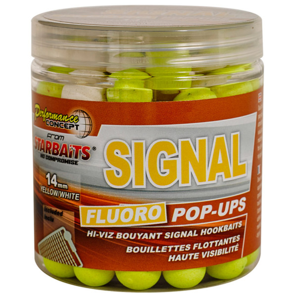 Бойлы Starbaits Concept Fluo Pop Ups Signal 10mm 60g