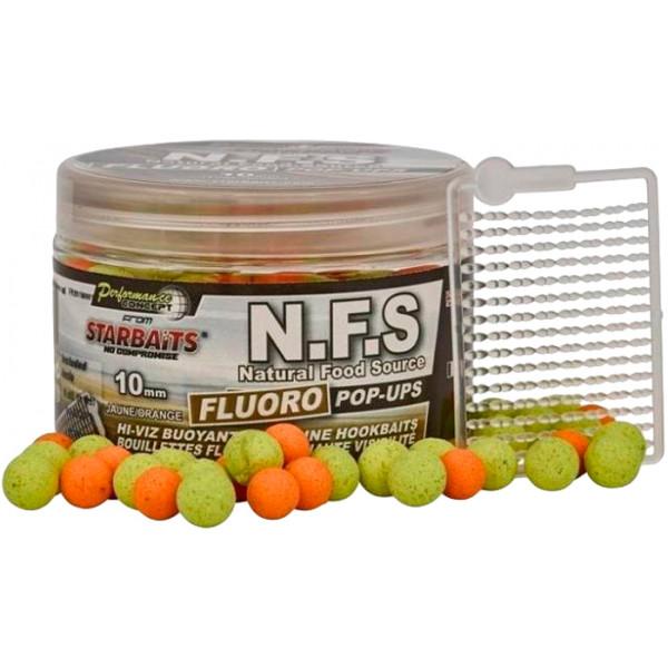 Бойлы Starbaits Concept Fluo Pop Ups N.F.S 10mm 60g