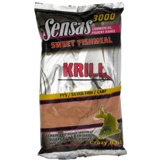 Прикормка Sensas 3000 Sweet Fishmeal UK Krill 1kg