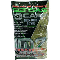 Прикормка Sensas IM7 Green Garlic/Betaine Groundbait 1kg