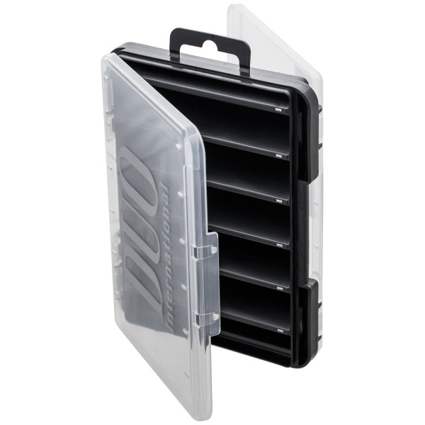 Коробка DUO Reversible Lure Case D86 Pearl Black/Clear