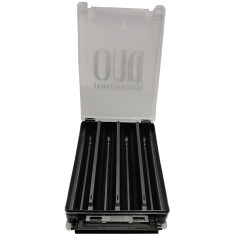 Коробка DUO Reversible Lure Case 180 Pearl Black/Clear