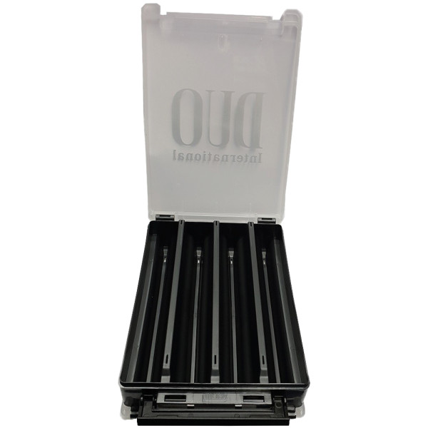 Коробка DUO Reversible Lure Case 180 Pearl Black/Clear