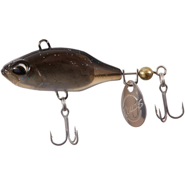 Тейл-спінер DUO Realis Spin 40mm 14.0g CCC3226 Black Smokey Shad