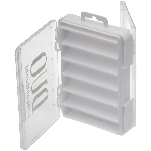 Коробка DUO Reversible Lure Case DD86 White/Silver Logo Коробка DUO Reversible Lure Case DD86 White/Silver Logo